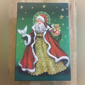 Santa Christmas Storage Box Organizer